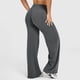 thumbnail image 4 of Leggings de entrenamiento for mujer, pantalones de Yoga sin costuras, de pierna ancha, acampanados, de cintura alta, suaves, sin costura frontal, gimnasio, Control de barriga, 4 of 5