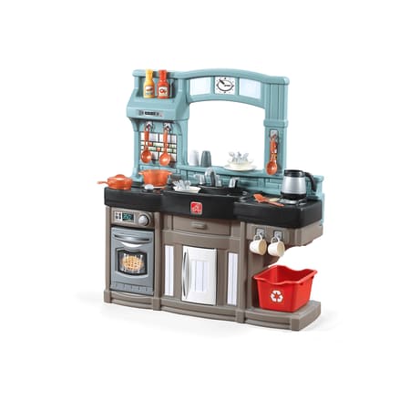 Step2 Best Chef's Play Kitchen with 25 Piece Accessory (Best Play Kitchen With Sounds)