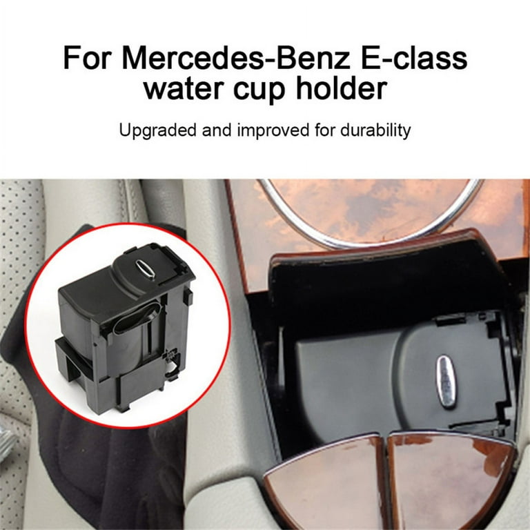 Car Water Cup Holder Center Console Mount For Mercedes Benz W211 E-Class  2003-08 