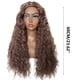 thumbnail image 3 of Fiudx Peluca Sintética En Cabello Rizado, Elegante y Moderna, Cómoda y Resistente En Temperatura, Seda, Transpirable y Cabello Largo, para Diario, Moda Femenina, de Fácil Mantenimiento., 3 of 7