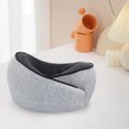 thumbnail image 4 of Soporte para El Cuello Pillow Memory Foam Almohada en Forma U Ergonómico (gris Claro), 4 of 9