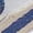 Blue, variant on Black Women Slip On Moccasins Striped Pattern Canvas Round Toe Flat Shoes For Leisure