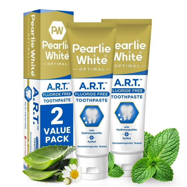 Pasta de dientes Pearlie White Active Remineralization 110 g x 2