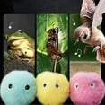 thumbnail image 5 of Plush Cat Toy Set Of 3 - Interactive Sound Balls With Frog, Bird, Cricket, 5 of 5