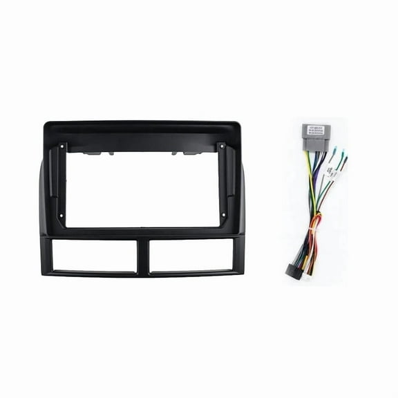 Car Radio Fascia Installation Panel For Jeep Grand Cherokee WJ1998 2004 Android 2 Din Stereo Mounting Bezel Faceplate Frame Kit