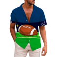 thumbnail image 1 of PMUYBHF T-Shirt à Manches Courtes Imprimé pour Femmes Printemps Été Vacances Col Rond 1114 L, 1 of 5