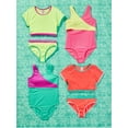 thumbnail image 7 of Justice Girls Color Blocked Crossbody One-Piece, Sizes 5-18, 7 of 7