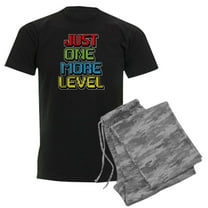 CafePress - Just One More Level Pajamas - Men's Dark Loose Fit Cotton Pajama Set