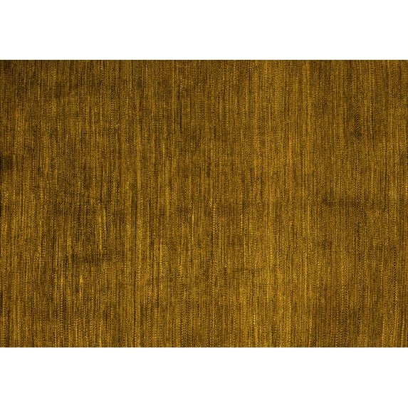 Ahgly Company Indoor Rectangle Abstract Yellow Modern Area Rugs, 5' x 8'