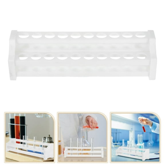 MLINS Caulking Tube Holder Garage Organizer 20-Hole Sealant Rack Blueprint Storage Detachable Pipette Stand for DIY Organization