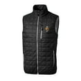 thumbnail image 2 of Men's Cutter & Buck  Black Tennessee Volunteers Vault Rainier PrimaLoft Eco Insulated Full-Zip Puffer Vest, 2 of 3