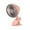 Pink, variant on MERILER New Large Wind Fan, Clip Shaking USB Stroller Clip Fan for Desktop Dormitory (1 Pack)