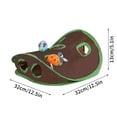 thumbnail image 3 of Cat Interactive Puzzle Toy With Bell Sound, Multi-Section Tent, Crawl Tunnel & Hole - Engaging Design For Indoor Exercise & Enrichment - For Cats Mental Stimulation, Entertainment, 3 of 7
