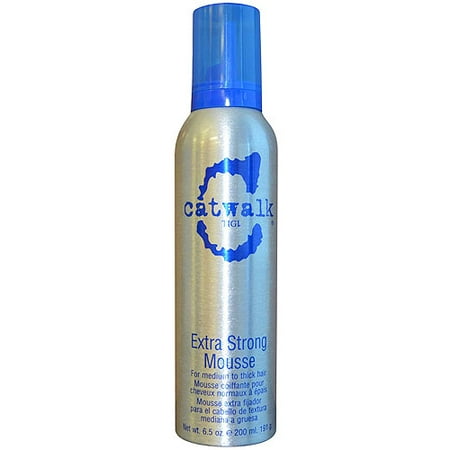 TIGI Catwalk Extra Strong Mousse, 6.5 oz