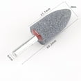 thumbnail image 2 of Lefu 5PCS 6mm Rond Meule Cylindrique Conique Outil de Tête d'Affûtage, 2 of 7
