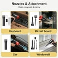 thumbnail image 6 of MECO Cordless Vacumm, Compressed Air Duster, Replaces Air Cans Spray, 8 x 6 x 2.5 inches, 6 of 7