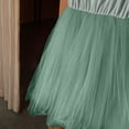thumbnail image 6 of BLTIBY Girls Midi Tulle Dresses Cami Spaghetti Strap 3D Butterflies Sleeveless Tutu Dress Summer Birthday Party Gowns Green 2-3 Years, 6 of 6