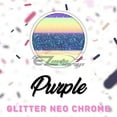 thumbnail image 2 of ESSMO™ Neo Chrome Glitter Holographic Sparkle T-Shirt Heat Transfer Vinyl HTV DHFL04 20"x480" (inches), 2 of 6