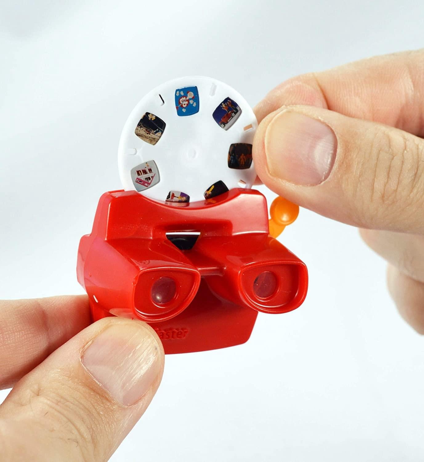 World’s Smallest Fisher-Price View-Master, Mini Working Viewfinder with Photo Reel, Fully Functional Collectible Retro Toy, Ages 6+
