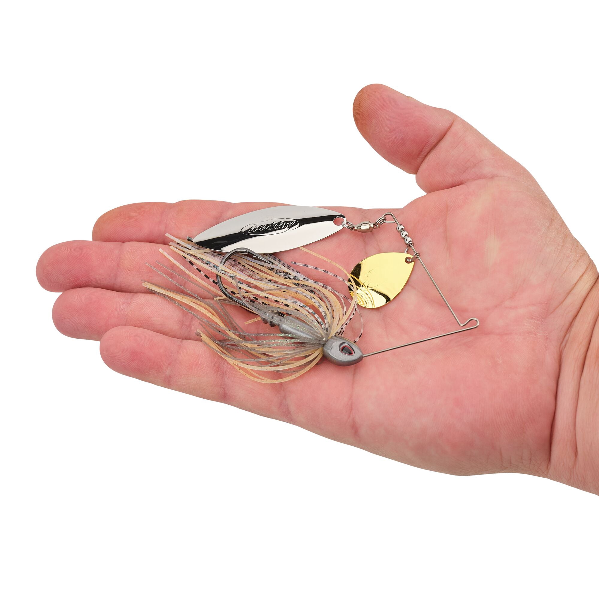 Berkley Power® Blade Compact, Spinnerbaits, Silver Bullet/Gold + Silver (1-count)