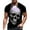Bronze, variant on T-Shirts For Men Gothic Grunge Skeleton Print Short Sleeves Crew Neck Graphic Tees Streetwear Fashion Versatile Pullover Tshirt