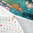 thumbnail image 4 of Erosebridal Cute Capybaras Twin Bedding For Children,Pink Cherry Blossoms Duvet Cover Set For Kids Boys Girls,2pcs,No Comforter,Lightweight Room Decor, 4 of 6