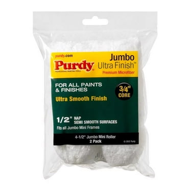 Purdy 140624053 Jumbo Ultra Finish Mini Roller, 4-1/2" X 1/2"