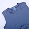 thumbnail image 4 of WILLBEST Vêtements d'Automne Femmes Combinaison Décontractée Taille Haute Ajustée avec Gilet Col Rond Jambe Large Jambe Droite Combinaison Pantalon Slim Femmes, 4 of 6
