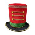 thumbnail image 3 of lionlar Adult Ringmaster Hat Classic Decorative Buttons for Themed Parties Christmas, 3 of 9