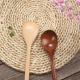 thumbnail image 7 of Long Handle Wooden Mixing Spoon, 13 inch Long Wooden Spoon Wood Soup Spoons for Cooking and Stirring, 7 of 7