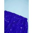 thumbnail image 7 of YONGHS Boys Girls Sequins Hip Hop Jazz Choir Disco Dance Outfits Shirt with Flared Pants Hat Set Blue 7-8, 7 of 7