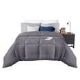 thumbnail image 1 of Edredón Duvet Con Relleno King Size Elefantito  Gris Ultra Suave, 1 of 5