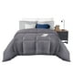 thumbnail image 1 of Edredón Duvet Con Relleno Matrimonial Elefantito  Gris Ultra Suave, 1 of 5