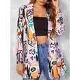 thumbnail image 3 of joyinspring Autumn Women's Printed Graffiti Suit Jacket Long-Sleeved - Oversized for Women Business Casual, 1XL—5XL Spring, 3 of 6