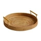 thumbnail image 2 of Bandeja de almacenamiento, bandeja de mimbre, forma forma forma , decorativa, bandeja para servir con , bandeja de ratán para comida, fruta, , , para, 2 of 9