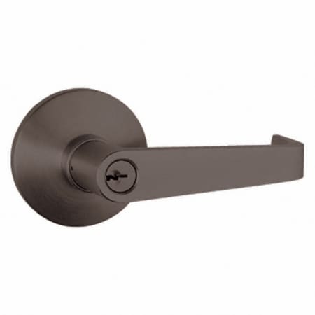 Exit Handle - CRL Dark Bronze Panic Exit Device Trim Accessory - Keyed Alike Lever Handle Entry