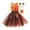 e-Black, variant on 3PCS Pumpkin Halloween Dresses Kids Girls Princess Birthday Party Dress up Outfit with Headband Bags Set 10-12 Years