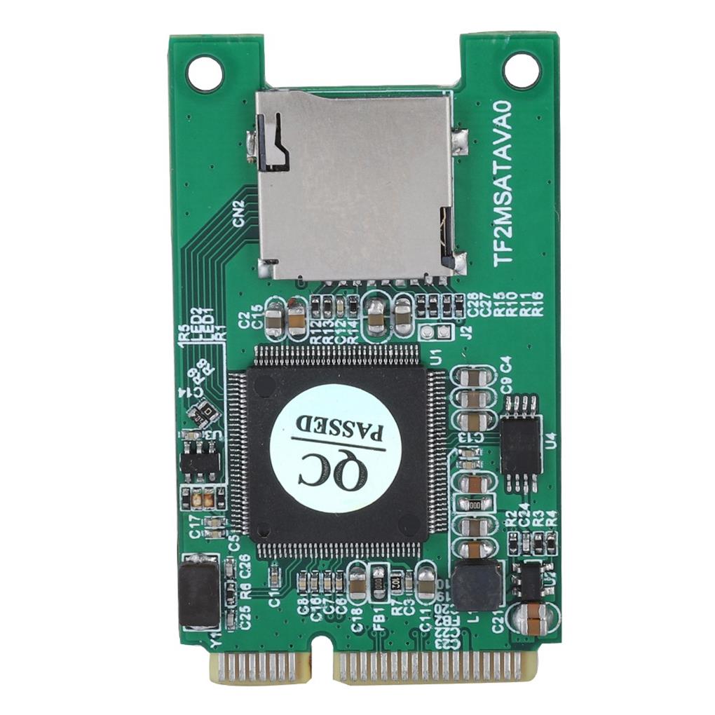 Micro SD TF Card to Mini Mini PCI-E mSATA TF to SSD Adapter Converter for  PC