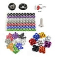 thumbnail image 3 of 10Pcs M6 Anodized Aluminum Fender Screw Washers & Bolts Auto Accessories, 3 of 6