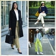 thumbnail image 3 of Dickies Womens Work Pants - Wide Leg Cropped Duck Canvas Work Pants for Women, Size Up for Ideal Fit, 3 of 7