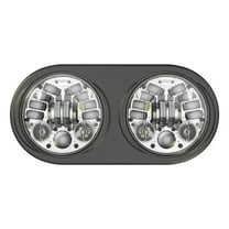 JW Speaker Road Glide 5.75" Dual Adaptive 2 LED Chrome Headlights (0555141)