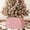 Rose Gold, variant on 24" Red Sequin Christmas Tree Collar - 4-Piece Set, Sparkling Stand Cover for Festive Decor
