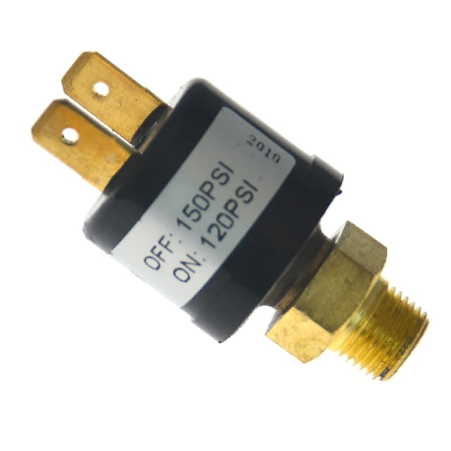Válvula interruptor control presión aire 120-150 PSI para tanque compresor 12V Ygjytge