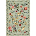 thumbnail image 3 of Pentantan 2'x3' Floral Area Rugs, Machine Washable Rug for Living Room- Soft Indoor Carpet, Low Pile for Bedroom, Dining Room, Playroom, Office, Green, 3 of 7