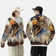 thumbnail image 4 of Fotbe Eagle With USA Flags Chaqueta con Protección Solar UPF 50+ para Hombre y Mujer, Camisa con Capucha y Bolsillos-X-Large, 4 of 7