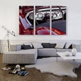 thumbnail image 2 of ARTCANVAS Classic Oldtimer Car Dashboard Home decor Canvas Art Print - Size: 60" x 40" (1.50" Deep) (3-Piece), 2 of 9