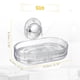 thumbnail image 4 of Jabonera, jabonera para pared de ducha, jabonera montada en la pared, jabonera para baño, cocina, transparente, 4 of 7