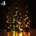 thumbnail image 5 of PULLIMORE 6 Packs Wine Bottle Lights with Cork Colorful, 15 LEDs Fairy Lights Battery Operated String Lights for Xmas Party Decor(Warm White, 6.56ft), 5 of 9