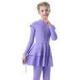 thumbnail image 6 of JTieacloth Swimsuit Girls 3 Piece Full Cover Hijab Arabic Swimwear Sunsuit Beachwear Top Pants Cap ,Sizes 8-9 Years, 6 of 6