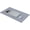 Grey, variant on 27.55”x 15.8" Soft PU Leather Surface Office Desk Mouse Mat Anti-Push Pad with Full Grip Fixation Lip Table Blotter Edge-Locked Protector Grey